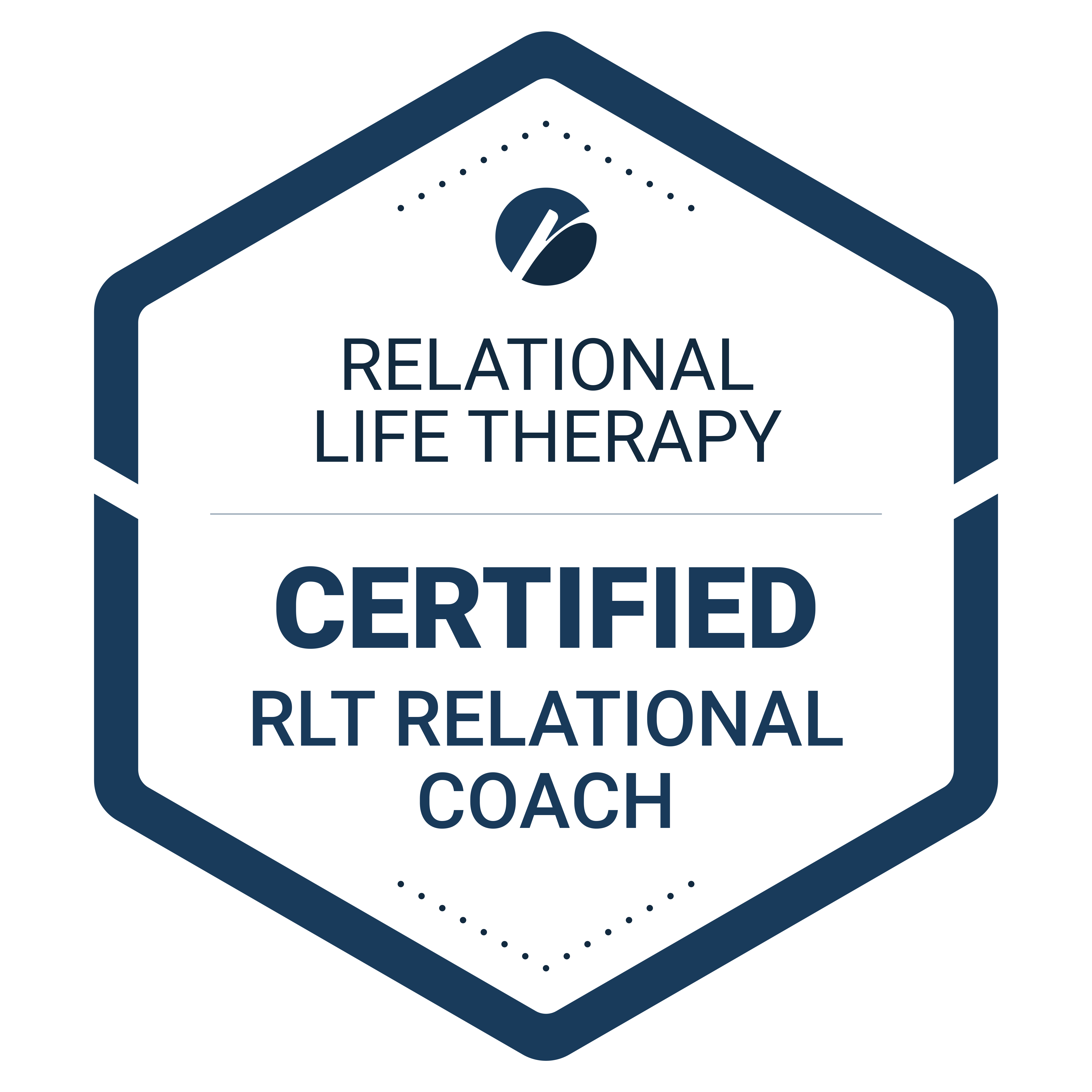 Certified RLT Relational Coach badge